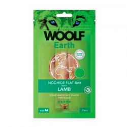Woolf Earth Noohide M Snack para Perros Medianos con Cordero