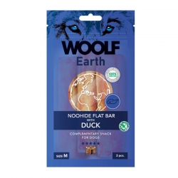 Woolf Earth Noohide M Snack para Perros Medianos con Pato