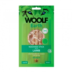 Woolf Earth Noohide S Snack para Perros Pequeños con Cordero