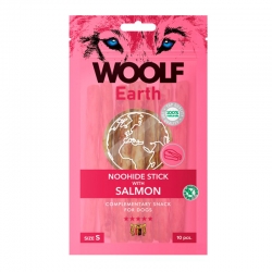 Woolf Earth Noohide S Snack para Perros Pequeños con Salmón