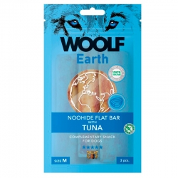 Woolf Earth Noohide M Snack para Perros Medianos con Atún