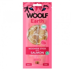 Woolf Earth Noohide L Snack para Perros Grandes con Salmón