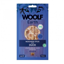 Woolf Earth Noohide S Snack para Perros Pequeños con Pato