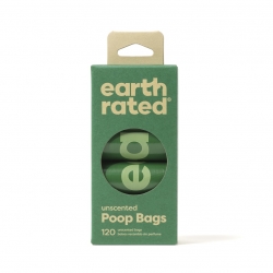 Earth Rated Bolsas Higiénicas para Perro en Rollos Sin Perfume