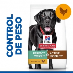 Hills Science Plan Perfect Weight & Active Mobility Large Pienso para Perros Grandes con Pollo