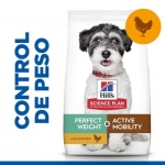 Hills Science Plan Perfect Weight & Active Mobility Small Pienso para Perros Pequeños con Pollo