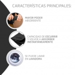 Artero Toalla para Perros y Gatos Carbono Super Absorbente