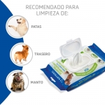 Artero Guantes Húmedos Para la Higiene de Perros y Gatos