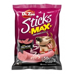 Dr.Zoo Sticks Max Snack para Perros Sabor Salchicha
