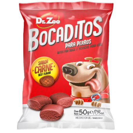 Dr.Zoo Bocaditos Snack para Perros Sabor Carne