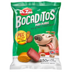 Dr.Zoo Bocaditos Mix Snack para Perros Sabor Carne y Pollo