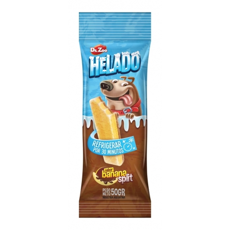 Dr.Zoo Helado Snack para Perros Sabor Banana Split