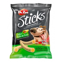 Dr.Zoo Sticks Snack para Perros Sabor Roll de Pollo