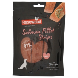 Rosewood Salmon Fillet Strips Snack para Perros Grandes con Salmón