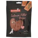Rosewood Salmon Fillet Strips Snack para Perros Grandes con Salmón
