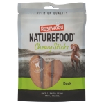 Rosewood Naturefood Chewy Sticks Snack para Perros con Pato