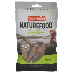Rosewood Naturefood Grillers Snack para Perros con Pato