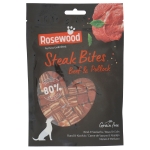 Rosewood Steak Bites Snack para Perros con Ternera