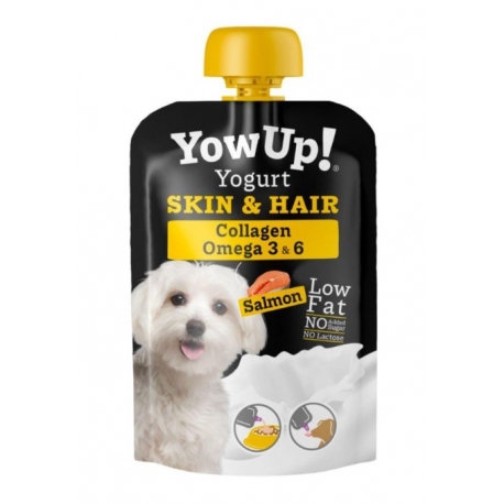 YowUp Skin&Hair Yogur para Perros con Salmón