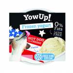 YowUp Frozen Yogurt Helado para Perros Hot Dog con Queso