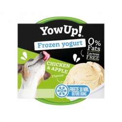 YowUp Frozen Yogurt Helado para Perros Con Pollo y Manzana
