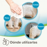 Beaphar Universal Hygiene Toallitas Húmedas para Perros y Gatos