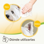 Beaphar Toallitas Húmedas Oidos y Ojos para Perros y Gatos