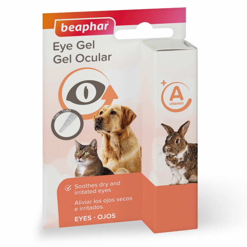 Beaphar Gel Ocular Para Perros, Gatos Y Pequeños Mamíferos 5 Ml
