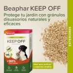 Beaphar Keep Off Gránulos Repelentes de Exteriores Para Perros y Gatos