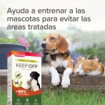 Beaphar Keep Off Gránulos Repelentes de Exteriores Para Perros y Gatos