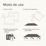 Beaphar Keep Off Gránulos Repelentes de Exteriores Para Perros y Gatos