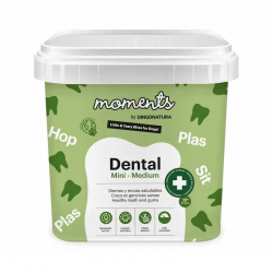 Moments Snack Dental Mini Medium Snack para Perros Pequeños y Medianos