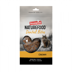 Rosewood Naturefood Dental Bites Chicken Snack Dentales para Gatos