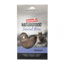 Rosewood Naturefood Dental Bites Mackeral Snack Dentales para Gatos