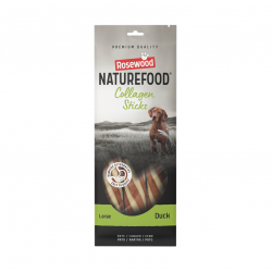 Rosewood Naturefood Collagen Sticks Snack para Perros Grandes con Pato