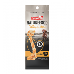 Rosewood Naturefood Collagen Rope Snack para Perros Grandes con Pollo