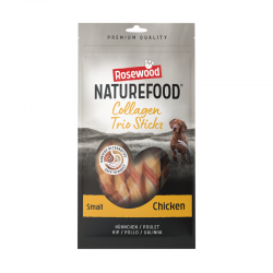 Rosewood Naturefood Collagen Trios Snack para Perros Pequeños con Pollo