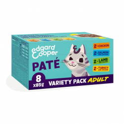 Edgard & Cooper Multipack Surtido de Comida Húmeda en Paté para Gatos