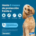 Pack Súper Protección: collar Seresto menos de 8kg + Advantix 4 pipetas 0-4kg para perros mini