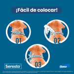 Pack Súper Protección: collar Seresto menos de 8kg + Advantix 4 pipetas 0-4kg para perros mini