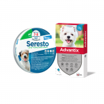 Pack Súper Protección: collar Seresto menos de 8kg + Advantix 4 pipetas 4-10kg 