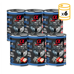 Alpha Spirit Comida Húmeda Para Perros con Boquerón y Manzana