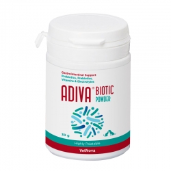 VetNova Adiva Biotic Powder Prebióticos y Probióiticos para Perros y Gatos en Polvo