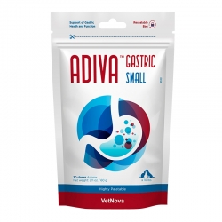 VetNova Adiva Gastric Small Suplemento Digestivo para Perros Pequeños y Gatos