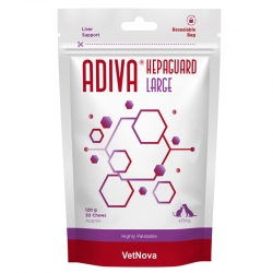 Vetnova Adiva Hepaguard Large Chews Suplemento Hepático para Perros Grandes