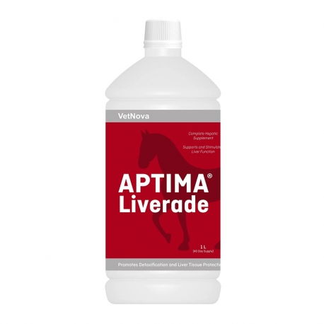 Vetnova Aptima Liverade Suplemento Hepatoprotector y Antioxidante para Caballos