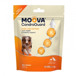 Vetnova Moova CondroGuard Chews Suplemento Condorprotector para Perros Medianos y Grandes