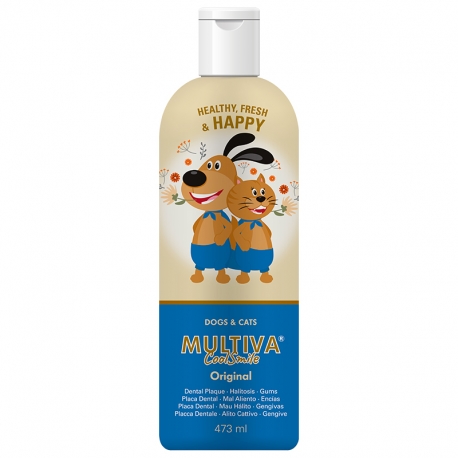 VetNova Multiva CoolSmile Original Solución Bucodental Completa Para Perros y Gatos