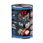 Alpha Spirit Comida Húmeda Para Perros con Boquerón y Manzana
