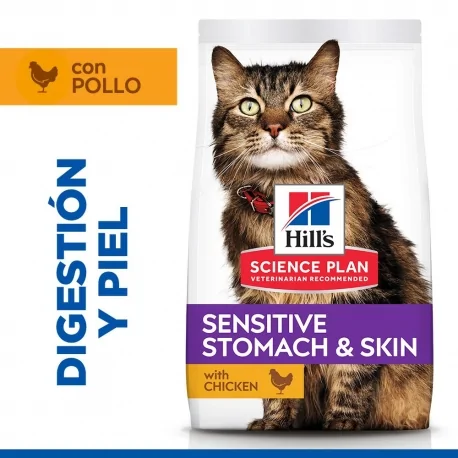 Hills-SP Feline Adult Sensitive Stomach. (1)